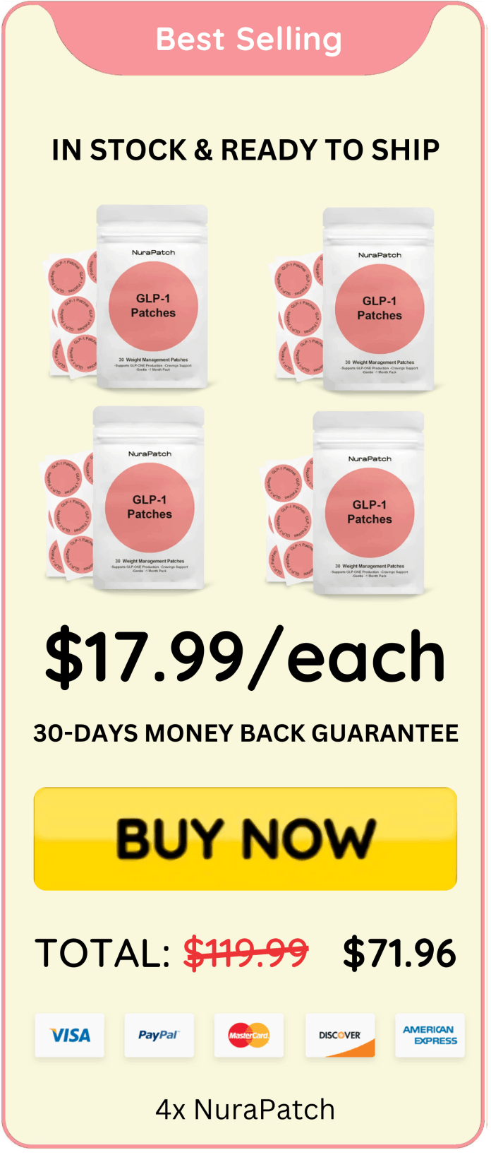 NuraPatch offer price